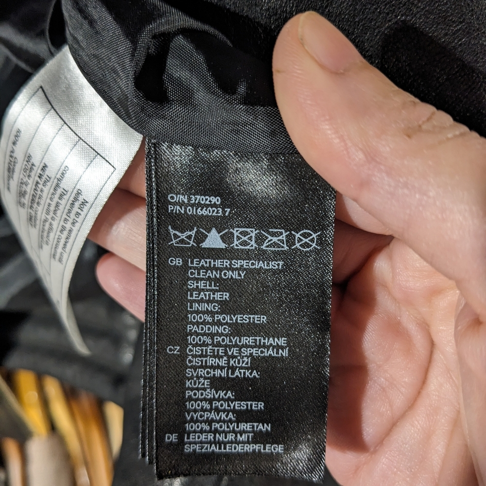 H&M real leather jacket - Picture 6 of 6